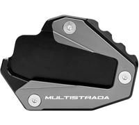 Extension Pad Motorcycle Kickstand Pad For Ducati Multistrada 1200 Enduro S 1260 Pikes Peak D/Air Grand Tour 950 950S V4 Rally Sport(Titanium)