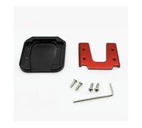 Extension Pad Support Plate Universal Motorcycle Extension Kickstand Aluminum Alloy Scooter Bike Extender Foot Side Support Plate Anti-skid Enlarged Base