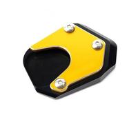 Extension Plate For TRANSALP For XLV 600 650 700 For XL600V For XL650V For XL700V Motorcycle Tire Valve Cap Side Stand Foot Kickstand Enlarge Extension(A-Gold-02)