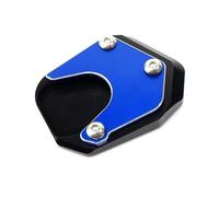 Extension Plate For TRANSALP For XLV 600 650 700 For XL600V For XL650V For XL700V Motorcycle Tire Valve Cap Side Stand Foot Kickstand Enlarge Extension(A-Blue-02)