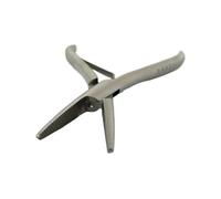 Extension Pliers,1 PC 7 inch Silver Stainless Steel Clamp Hair Extension Plier with Small Grooves Keratin Hair Extensions Tools