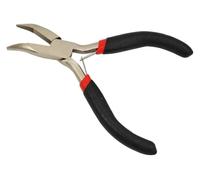 Extension Pliers，1 Piece Hair Extensions Pliers with Black Handle Hair Extensions Tool for Micro Rings Beads & Feather Hair Extension