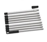 Extension Pole for Painting, Telescopic Pole 11.8ft/3.6m, Extendable Paint Roller Extension Pole with Tapered Adapter, Lightweight Stainless Steel Roller Pole, Gutter Cleaning