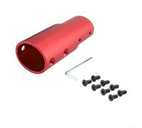 Extension Pole Raiser for XiaoFor For M365 Pro Electric Scooter Models Pro2 1S, AluFor num Adjustable Handlebar Pole for Enhanced Comfort and Riding Position (Red)