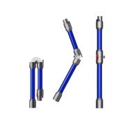Extension Rod Foldable Extension Wand Tube ，Compatible for Dyson V7/V8/V10/V11/V15，Vacuum Cleaner Parts(Blue Bent Tube)