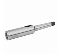 Extension Sleeve with External and Internal Morse Taper MT2 to MT2, Precision Version, 30mm Diameter X 175mm Length, Heavy Duty Woodworking Lathe Tailstock Live Center Crown, Drill Tool