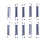 Extension Spring, 10 pcs Wire Diameter 0.3mm, Outer Diameter 3mm, Length 10-50mm, Extended Compressed Dual Hook Expansion Tension Spring Hook Expansion(20mm)