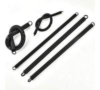Extension Spring 300mm 65Mn Steel Dual Hook Long Expansion Tension Spring, 1Pcs, Hardware Accessories Wire Dia 0.9-1.5mm Outer 9-16mm