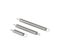 Extension Spring 5pcs Stainless Steel Tension Spring With Hook Extension for Machinery(90mm,6mm,0.6mm)