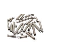 Extension Spring 5pcs Tension Spring Stainless Steel Extension Length15mm To 120mm for Machinery(40mm,9mm)