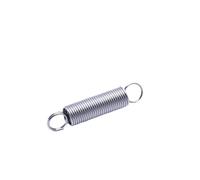 Extension Spring Stainless Steel O-ring Hook Spiral Extension Spring, Wire Diameter: 0.8mm, Outer 6-10mm, Length: 20-120mm(50mm (5Pcs),6mm)