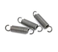Extension Spring,tension springs, Spring Steel, Wire Diameter 0.8 mm, OD 12 mm, Free Length 200-1000 mm, 3 Pcs(0.8 x 12 x 280 mm)