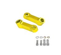 Extension Stand For VS&TROM 800DE 650 250 1050 XT For & For DL250 For DL650 For DL1000 Rearview Mirrors Extension Riser Extend Adapter(YELLOW)