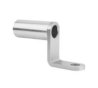 Extension Stand Rearview Mirror Bracket Aluminium Motorcycle Extension Holder Motorbike Mirror Adapter Motor Accessories(White)