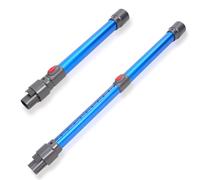 Extension Telescopic Wand Compatible with Dyson V7 V8 V10 V15 Vacuum Cleaner,Replacement Quick Release Rod Stick Adjustable Length Range 17.7 to 27.2 Inch (Blue)