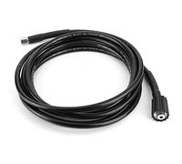 Extension Washer Tube, Rubber Auto Jet Washer Hose 40MPa/5800PSI High Pressure Water Cleaning Pipe Fit for Karcher K2 K3(15meter)