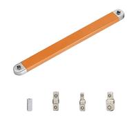 Extension Wrench Tool | 15-Inch Tight Reach Ratcheting Extender | Offset Extension Wrench Impacting | for Car Repair Mechanical Maintenance Water Pump Air Conditioning Units