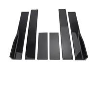 Extensions Body Kit Car Exterior Bumpers Compatible for Mustang 1999-2021 78.7" Side Skirt Splitter Spoiler Lip Rocker Panel(Carbon Fiber)