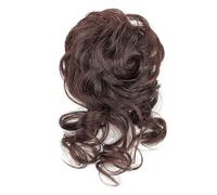 Extensions Messy Bun Hair Piece Tousled Updo Hair Extension Elastic Band Curly Chignon Ponytail Hairpiece for Women for Women(2M33)
