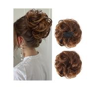 Extensions Messy Synthetic Bun Hair Piece Versatile Adjustable Styles Side Comb Clip in Curly Chignon for Women for Women(2M30)