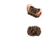 Extensions Short Messy Curly Dish Hair Bun Extension Easy Stretch Hair Scrunchie Combs Clip in Ponytail Hairpieces for Women(M2-30)