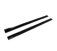 Extensions Side Skirts 2m Car Side Skirt Splitter Winglet Side Wing Bumper Lip For VW For Polo For GOLF Mk5 Mk6 Mk7 For Jetta For Passat Side Skirts For Cars