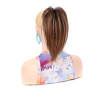 Extensions Synthetic Straight Hair Bun Hairpiece Short Claw Clip Ponytail Extensions for Women for Women(10H27)
