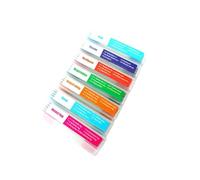 Extensive Biology Slide Assortment 35pcs Seven Classified Glass Specimens for Teaching Resources & Laboratory Use Prepared Microscope Slides for Education