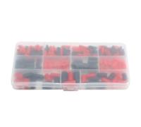 Extensive Rubber Insulation Sleeves Assortment, Insulated Protective Caps Set, 160 Pieces, for Secure Electrical Connection, Wire Thread Protection