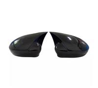 Exterior 1 Pair Car Exterior Mirror Housing For Fiat For Grande For Punto 2009-2018 Rearview Glossy Black Mirror Decorative Shell Rearview Cover