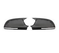 Exterior Accessories Compatible With A4 S4 A5 S5 B8 8T 2009-Side Rear View Mirror Cap Cover Car Accessories Side Wing Accessories Replacement(Carbon fiber pattern)