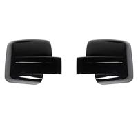 Exterior Car Door Handle Cover For Dodge For Nitro 2007-2012 Rearview Mirror Covers Car Door Handle Cover Stickers Exterior Wing Cap(Black)