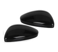 Exterior Car Rearview Mirror Housing For Citroen C3 2016-2020 1607513080 Left Right Exterior Wing Cover View Side Cap Shells Rearview Cover(Gloss Black,A pair)
