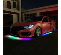 Exterior Car Underglow LED Strip Lights, Exterior Car Underglow LED Strip Lights, Car Accessories Gifts for Men Women, 16 Million Colors Sound Actived Underbody System Lights - Wireless APP Control