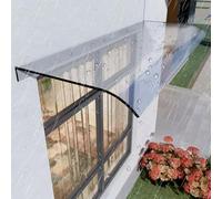Exterior Door Awning, Polycarbonate Canopy for Rain and Snow Protection, Outdoor Sun Shelter for Garden and Patio