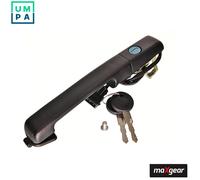 Door handle Right Front black 28-0066 MAXGEAR for VW PASSAT B3/B4