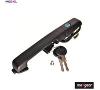 Door handle Right Front black 28-0066 MAXGEAR for VW PASSAT B3/B4