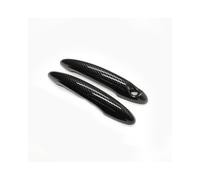 Exterior Door Handle 2PCS SET Exterior Door Handle Cover Sticker For MINI For Cooper S JCW R50 R52 R53 R55 R56 R57 R58 Car-Styling Accessories Car Outer Handle(Carbon Pattern)