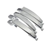 Exterior Door Handle Car Compatible With Chevrolet For Aveo 2007 2008 2009 2010 2011 OEM 96468266 Outside Exterior Door Handles Chrome W Keyhole Front Rear Left Right(Set 4PCS 1 keyhole)