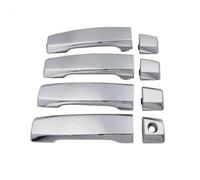 Exterior Door Handle Compatible With Infiniti For QX56 Base 2004 2005 2006 2007 2008 2009 2010 OEM 80640ZC00A Car Exterior Chrome Door Handle(4 sides set)