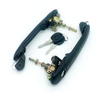 Exterior Door Handle Cover 2pcs Car Door Lock Handle Front Right Left With Barrel Keys For VW POLO 6N 6N1 6N2 Door Handle Exterior Cover
