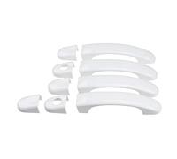 Exterior Door Handle Cover 8 Various Style 1 Set Door Handle Covers Trim For VW For T5 2003 2004-2015 For T6 2015-up For CADDY VAN 2004-2015 Door Handle Exterior Cover(9pcs white)