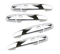 EXTERIOR DOOR HANDLE COVER For Chevrolet For Traverse For Impala For Equinox For Terrain 2018 2019 2020 Chrome Silver Car Front Rear Exterior Door Handle Cover Trim Set CAR OUTER DOOR HANDLE