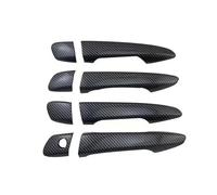Exterior Door Handle Covers Car Exterior Door Handle Cover Replacement for Lexus ES ES300h ES350 ES250 ES200 GS GS350 GS450h 2012-2017 Trim Covers Sticker Auto Outer Side(Black 6)(Black 4)