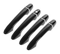 Exterior Door Handle for CRV 2012-2016, Front Rear Outer Door Handle Covers Trim Exterior Styling Accessories, slimme handgreep - helder zwart