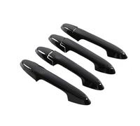 Exterior Door Handle for Fit 2014-2020, Front Rear Outer Door Handle Covers Trim Exterior Styling Accessories, Ordinary Handle- Bright Black