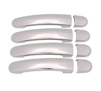 Exterior Door Handle for Volkswagen Sagitar 2012-2017, Front Rear Outer Door Handle Covers Trim Exterior Styling Accessories, no Hole- Electroplating