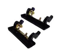 Exterior Door Handle Pair Front Left Right for for suzuki for samurai SJ410 SJ413 1981-1995 Replace 82820-83000 82810-83000 Black Plastic