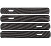 Exterior Door Handle Patch Trim Kit 4 Pieces Carbon Fiber Finish ABS Material Compatible with For Range Rover For VELAR 2017 to 2020, Direct Replacement Component, Ensuring Driving Safety, Professi...