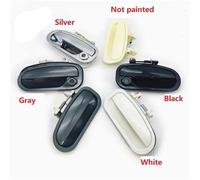 Exterior Door Handle Set 1pcs Exterior Door Handles Left Right Side Rear Front/Fit for Chinese Geely SC CK Auto car Motor Parts(Black Front L)
